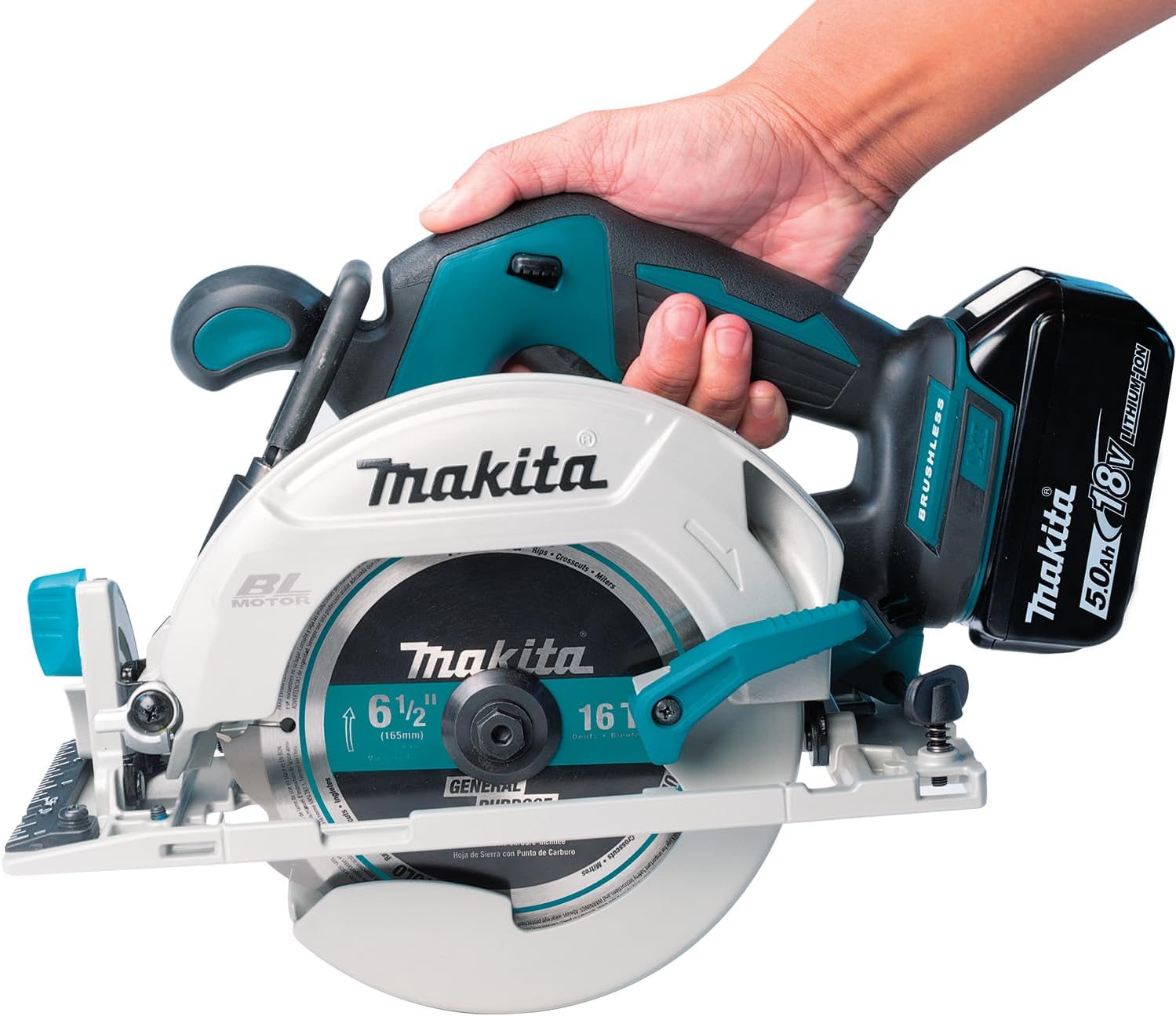 Makita DHS680Z 18V LXT Brushless 165mm Cordless Circular Saw – Tool Only (No Battery or Charger Included)