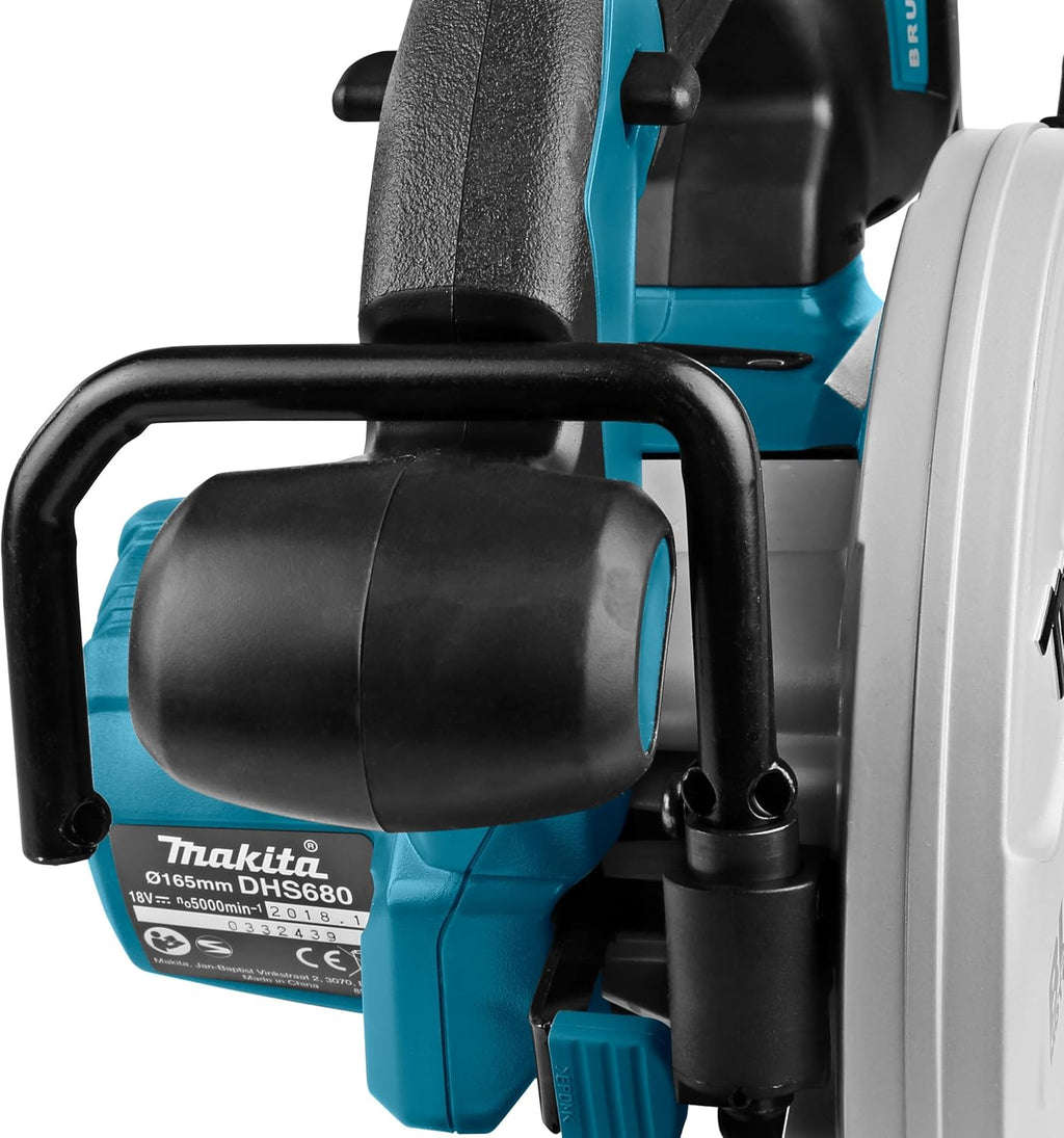 Makita DHS680Z 18V LXT Brushless 165mm Cordless Circular Saw – Tool Only (No Battery or Charger Included)