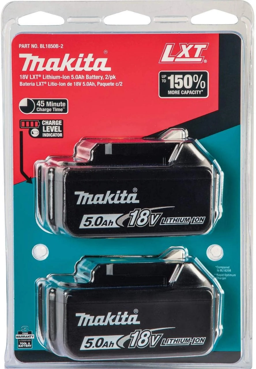 Makita 18V LXT DTM51Z Multi-Tool Kit – Includes 2 × 5.0Ah Batteries